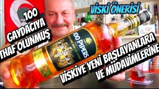 100 PIPERS Deluxe Blended Scotch Whısky İncelemesi ve Testi Yenilere ve deneyimli Viski severlere [upl. by Mcgruter]