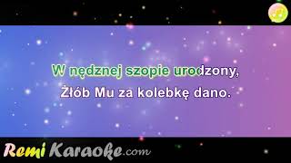 Kolędy  Bóg się rodzi ver 2 karaoke  RemiKaraokecom [upl. by Enitsed562]