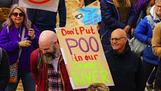 Surfers Against Sewage March For Clean Water [upl. by Justino]