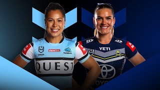 NRLW 2024  Sharks v Cowboys Round 1  Match Preview [upl. by Sykes834]