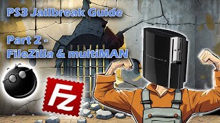 PS3 Jailbreak in 2024  Part 2  Multiman Backups and FTP Transfer [upl. by Airal]