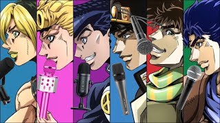 The Joestars Sing Their Own Openings AI Covers [upl. by Draw23]