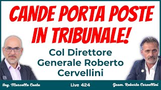 CANDE porta Poste in tribunale Col Direttore Generale Roberto Cervellini 424 [upl. by Benedikta]