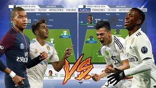 EQUIPO JOVENES PROMESAS DE EUROPA VS JOVENES PROMESAS AMERICA  Experimentos Fifa 19 [upl. by Somerville]