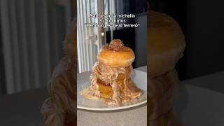 Plato estrella michelín en 5 minutos “Hamburgesote al ferrero” [upl. by Adlev49]