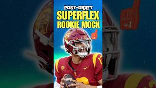 Superflex Rookie Mock Draft 🏈 2024 Fantasy Football [upl. by Auhesoj457]