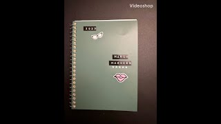 Plan With Me  March 2023 Planner Setup  Walmart Spiral Notebook [upl. by Ydasahc]