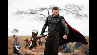 Thor arrives on Wakanda Music  Avengers Infinity War [upl. by Asilana]