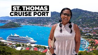 St Thomas Cruise Port Review [upl. by Yrekaz]