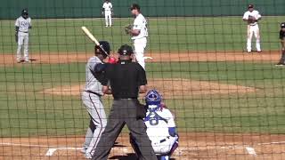 Aaron Wilkerson 11062018 vs Peoria  Arizona Fall League Mesa AZ [upl. by Leamsi]