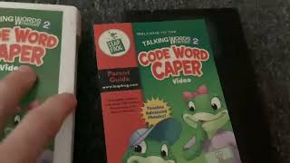 Leapfrog The Talking Words Factory 2 Code Word Caper 2004 VHS Review [upl. by Olinde]