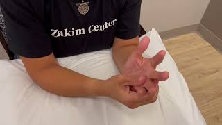 Hand amp Arm SelfMassage for Neuropathy  DanaFarber Zakim Center Remote Programming [upl. by Trinetta]