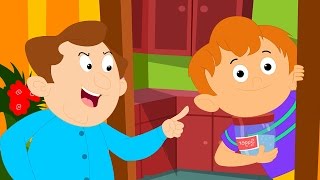 Johny Johny Yes Papa Nursery Rhyme With Lyrics [upl. by Kale]