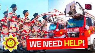 Ghana National Fire Service Says They Need Help [upl. by Atnoved710]