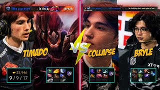 ¡PARTIDAZA DE IDA Y VUELTA DE TIMADO VS COLLAPSE Y BRYLE TREMENDA VOLTIS DE TIMADULA CON SPECTRE [upl. by Airrej134]