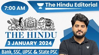 The Hindu Editorial Analysis  3rd January 2024  Vishal [upl. by Econah]