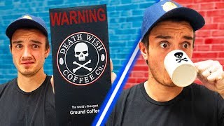 Trying The most Caffeinated Coffee In The World [upl. by Blakely]