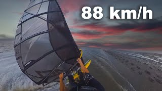 Unbelievable Speedsailing Session  As close as I can go [upl. by Bryan593]