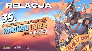 Relacja z 35 Międzynarodowego Festiwalu Komiksu i Gier w Łodzi 1415092024 MFKiG [upl. by Eaves]