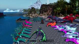 Conhecendo Novas Bases do Servidor  Ark Survival Ascended PVE Official ARKASA [upl. by Setiram]