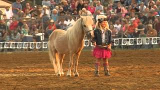 John Harrison 2 of 4 Rodeo Clown Spooner Wisconsin 2013 [upl. by Adnawad]