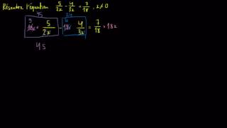 Comment trouver le dénominateur commun le plus simple de deux fractions rationnelles [upl. by Liartnod]