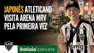 JAPONÊS APAIXONADO PELO ATLÉTICO CONHECE A ARENA MRV [upl. by Cherry]