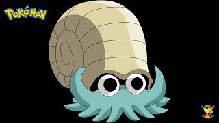 El SONIDO de OMANYTE Pokémon SOUND EFFECTS Pokedex [upl. by Houghton309]