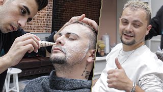 BEST Asmr Barber Massage For ASMRAnilCakmakTV collaboration [upl. by Ilat]