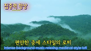 집중력향샹 명상 수험생 힐링 06  intensebackgroundmusicrelaxingmedievalstylelofi [upl. by Ylrevaw]