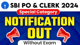 SBI Notification 2024  SBI Recruitment 2024 Eligibility Selection Process Qualification [upl. by Ariadne]