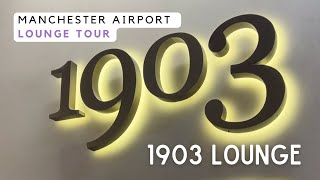 AIRPORT LOUNGE TOUR  1903 Manchester Airport Lounge  FREE ADULTS ONLY LOUNGE ACCESS ✈️🛋️ [upl. by Borrell710]