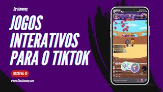 Como fazer Live de jogos interativos no TikTok 2024 [upl. by Crespo]