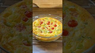 Delicious Frittata with Potatoes brunch easyrecipe shorts [upl. by Llekram562]