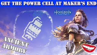 Horizon Zero Dawn Get the Power Cell at Makers End [upl. by Aidyn823]