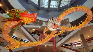 Pavilion Kuala Lumpur CNY Decorations 2024 I Loong Year [upl. by Kari]