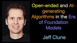 Newer longer version available OpenEndedness and AI GAs in the Era of Foundation Models [upl. by Cinelli512]