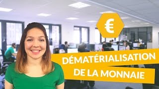 Dématérialisation de la monnaie  Economie  Première ES  digiSchool [upl. by Alcine102]