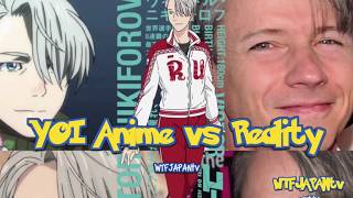 Yuri On Ice Anime vs Reality Photo Compilation [upl. by Niliak]