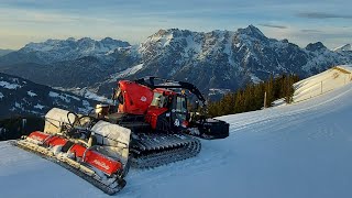 PistenBully Panorama Leogang [upl. by Geehan]