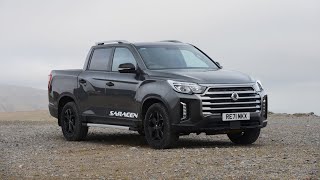 Car review SsangYong Musso Saracen [upl. by Garcon]