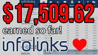 INFOLINKS is making me solid AUTOPILOT money EVERY DAY 😲 Heres how full tutorial [upl. by Aikim]