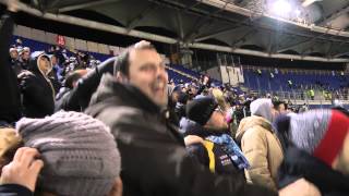 LazioNapoli 021213 24 Secondo Gol Higuain Live in HD dal settore ospiti [upl. by Eniwtna]