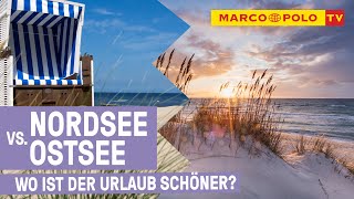 NORDSEE vs OSTSEE  Deutschlands Küsten im Vergleich [upl. by Chas]