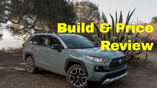 2019 Toyota RAV4 Adventure  Build amp Price Review Colors Configurations Features Interior Cost [upl. by Nsaj]