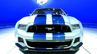 2014 Ford Mustang GT Wide Body  Need for Speed  Exterior Walkaround  2013 LA Auto Show [upl. by Emily]