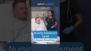 🌬️ How to Perform a Breathing Assessment NursingSkills BreathingCheck nlcex [upl. by Eiramaliehs23]