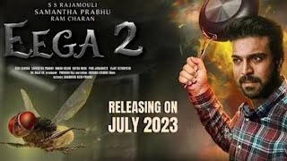 EEGA 2  HINDI Trailer  S S Rajamouli  Ram Charan Samantha Prabhu Sudeep Kichcha Makkhi1080PHD [upl. by Durwood544]