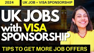 NEW Jobs with Visa Sponsorship in UK 2024 🇬🇧  UK Companies offering Visa Sponsorship [upl. by Anirrehs842]