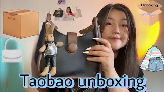 TAOBAO UNBOXING🛍🥰 [upl. by Paske]